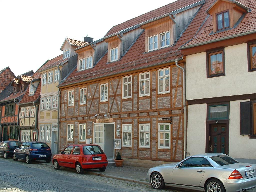 Apartmenthaus Im Augustinern Quedlinburg Exterior foto